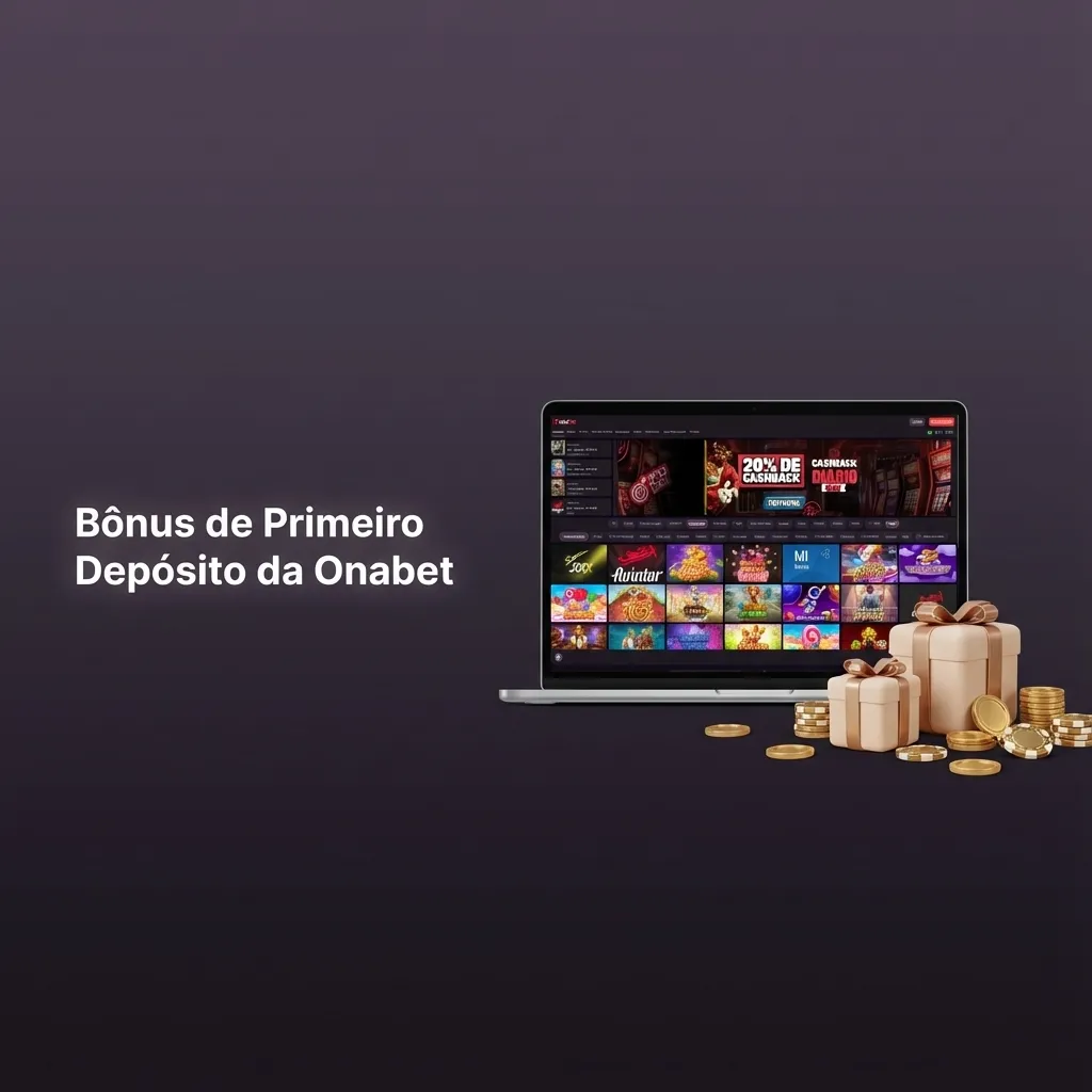 Onabet primeiro depósito bônus 100% até R$ 500 para cassino e apostas esportivas no Brasil