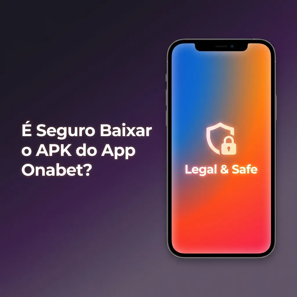 Smartphone displaying secure Onabet app download with SSL padlock icon and safety verification badges
