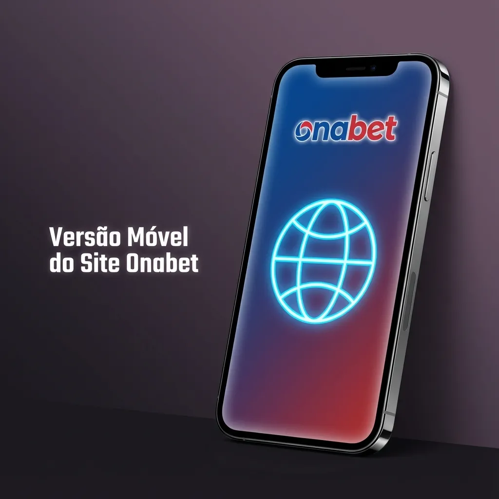 Mobile version of Onabet website displaying betting and casino games on smartphone and tablet devices