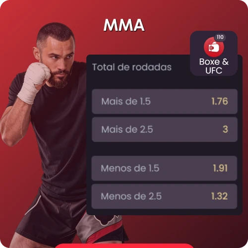 Sinta a adrenalina das lutas de MMA e faça seus palpites nos principais eventos do UFC e PFL na Onabet.