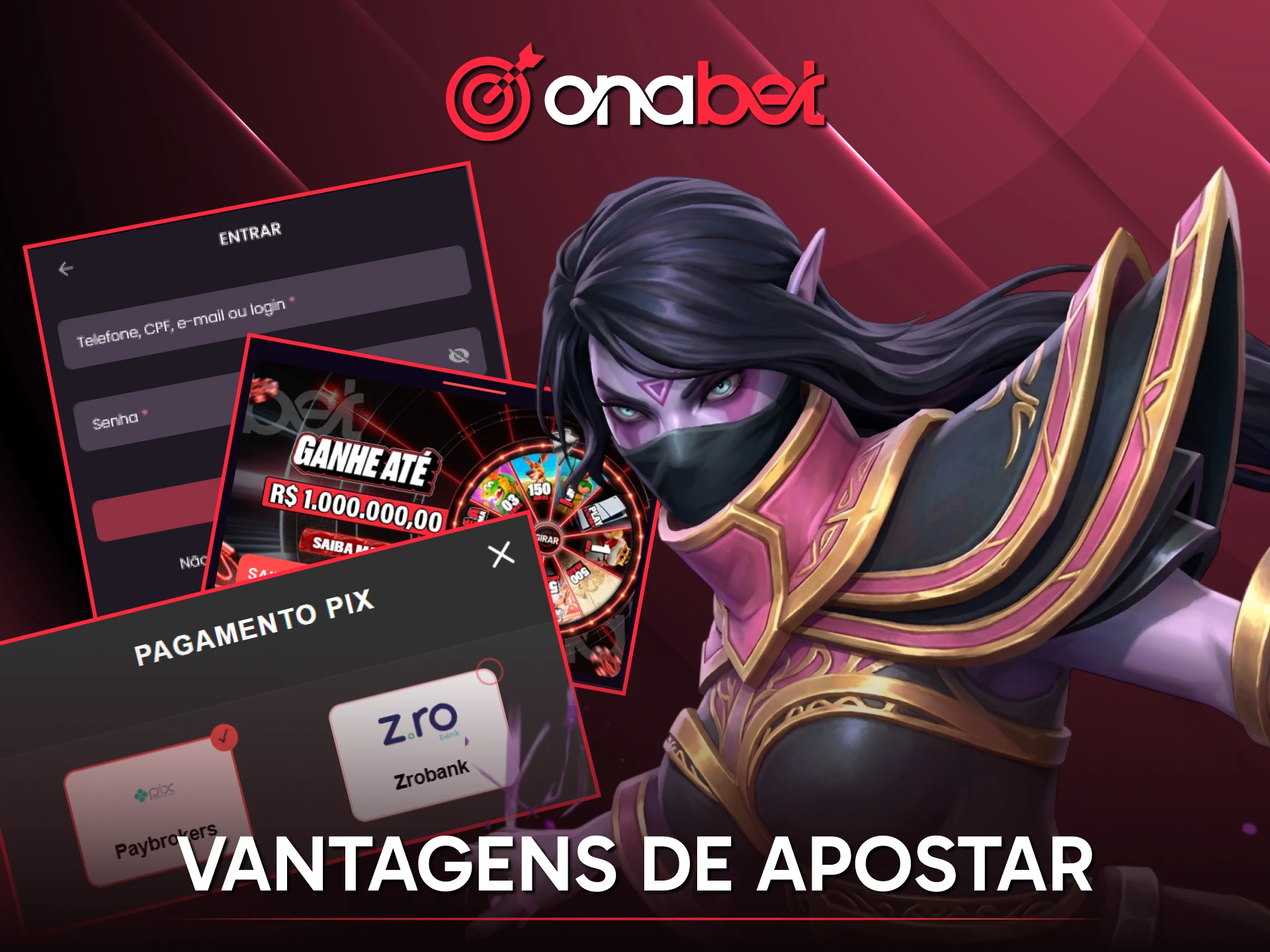 Aproveite as vantagens exclusivas da Onabet para apostas em Dota 2.