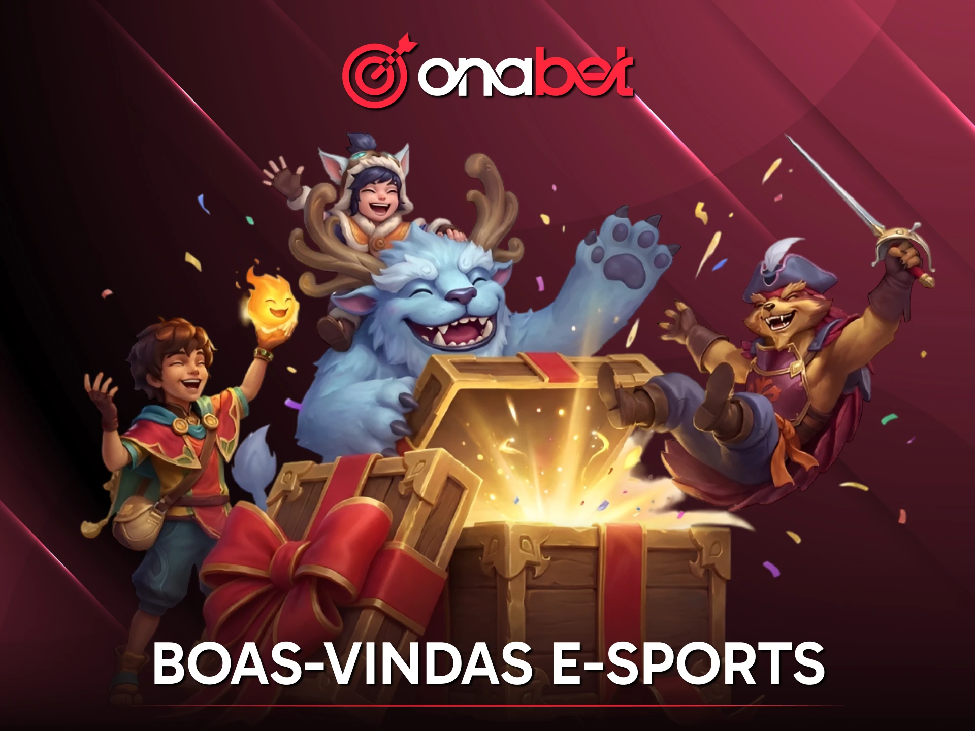 Reivindique seu bônus de boas-vindas para apostar em E-Sports na Onabet.