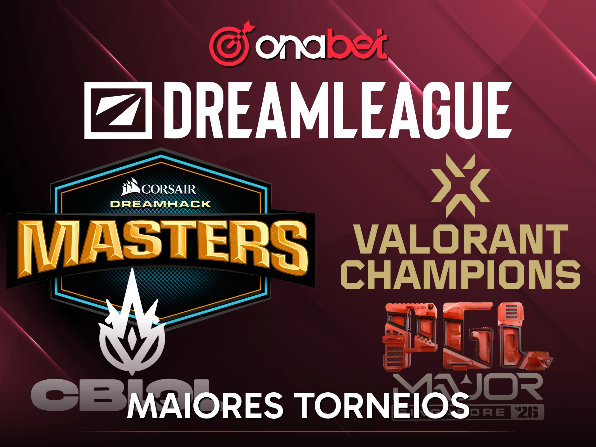 Participe dos maiores torneios de E-Sports mundiais através da Onabet Brasil.
