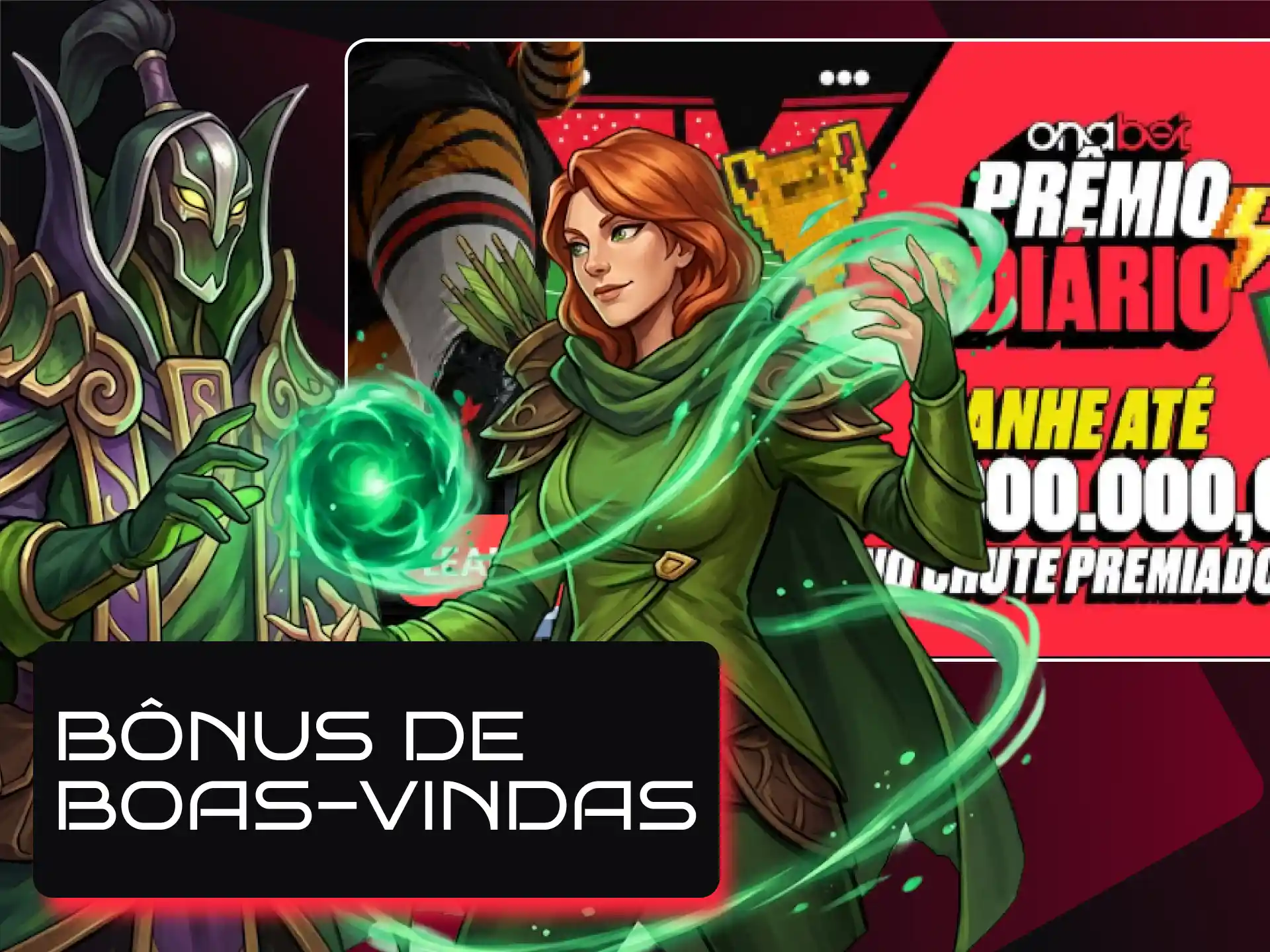 Ofertas e bônus de boas-vindas para apostar em Dota 2 e eSports na Onabet.