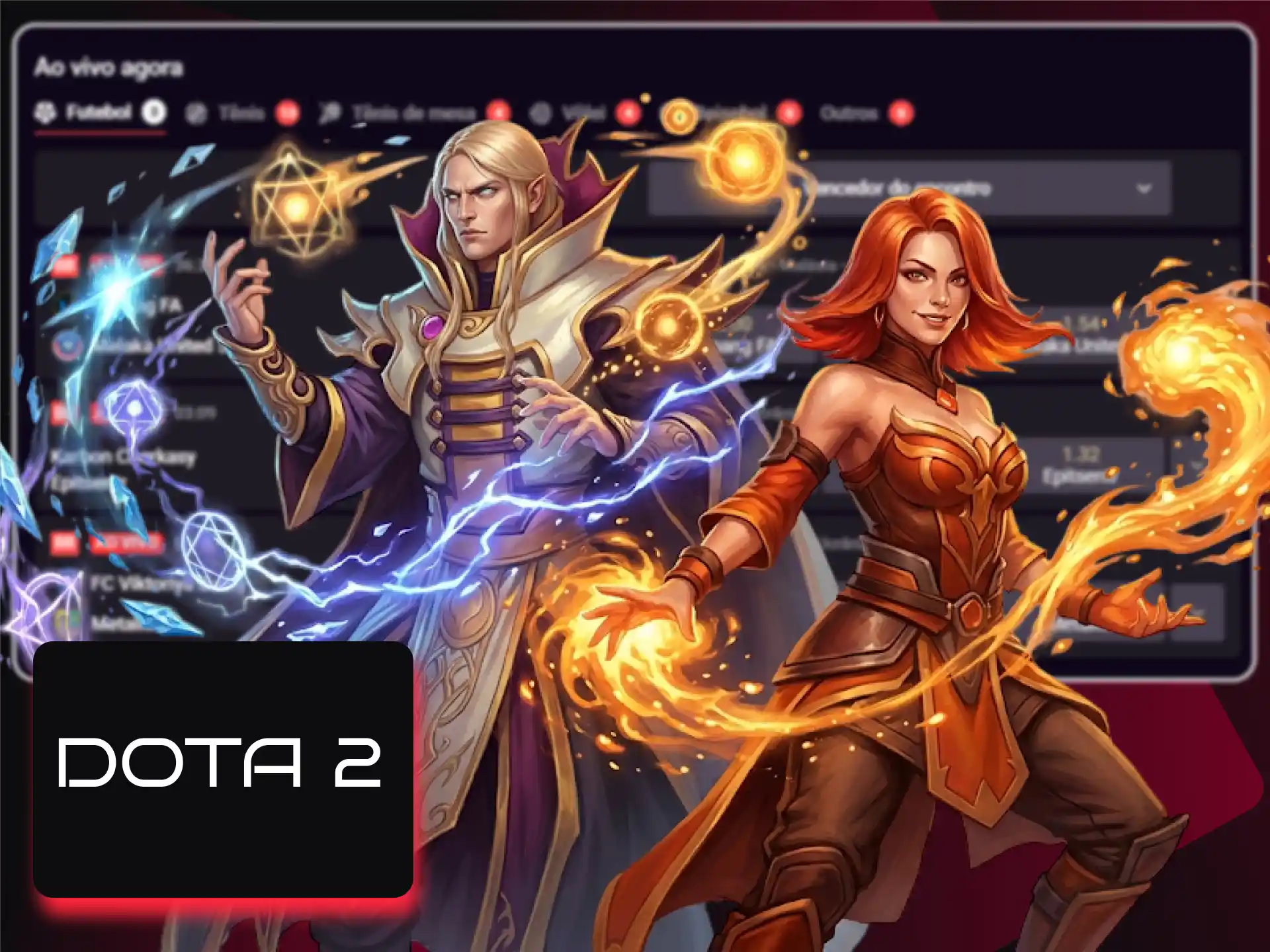 Apostas online em campeonatos e partidas de Dota 2 na Onabet Brasil.