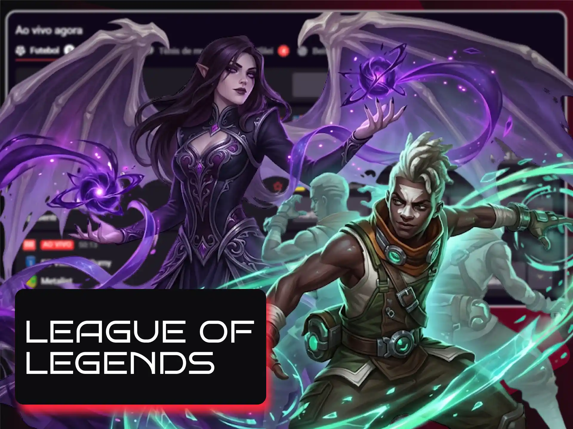 Apostas em partidas e torneios de League of Legends na Onabet Brasil.