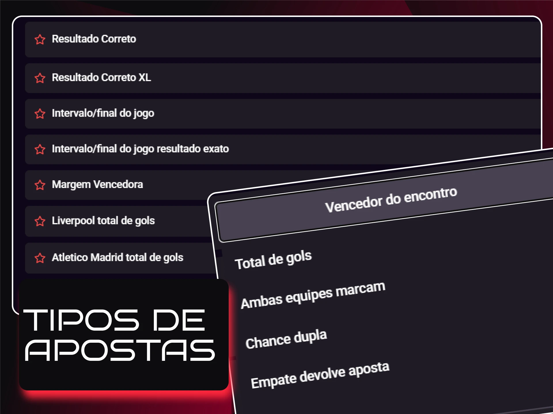 Principais tipos de mercados e apostas em e-sports na plataforma Onabet Brasil.